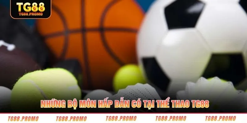 Những bộ môn hấp dẫn có tại thể thao TG88